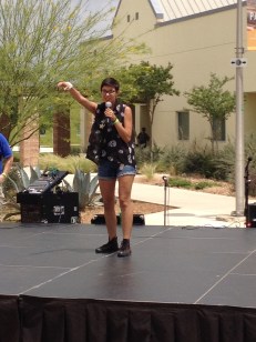Ariel Aguirre performs "Alone Together" by Fall Out Boy at PACfest 2014.