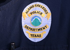 Photo of the Alamo Colleges Police Department uniform patch